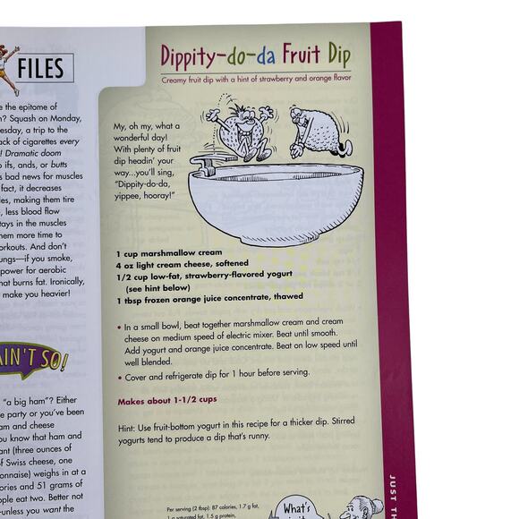 Crazy Plates Cookbook by Janet & Greta Podleski Fun Low-Fat Recipes Cooking Tips - Picture 4 of 8